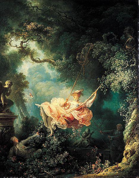 Jean Honore Fragonard The Happy Accidents of the Swing